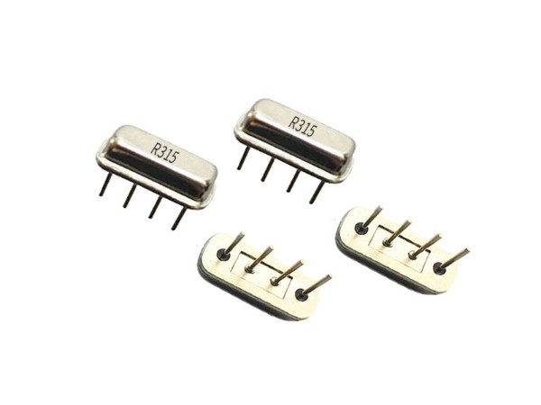 科琪生產(chǎn)F11 433MHZ 4腳鍍金聲表諧振器 科琪生產(chǎn)F11 433MHZ 4腳鍍金聲表諧振器