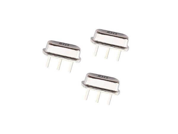 科琪生產(chǎn)D11 315MHZ 3腳鍍金聲表諧振器 科琪生產(chǎn)D11 315MHZ 3腳鍍金聲表諧振器